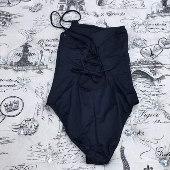 NWOT La Blanca Goddess One-Shoulder Swimsuit - Picture 5 of 6